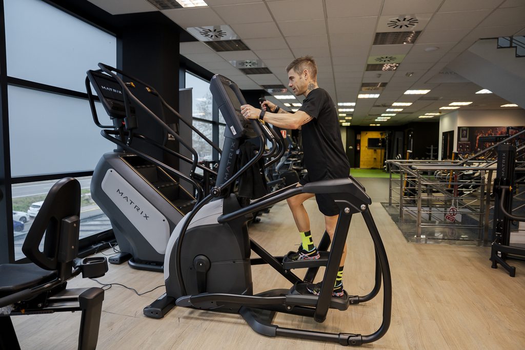 Alvaro Bautista e il suo allenamento in palestra