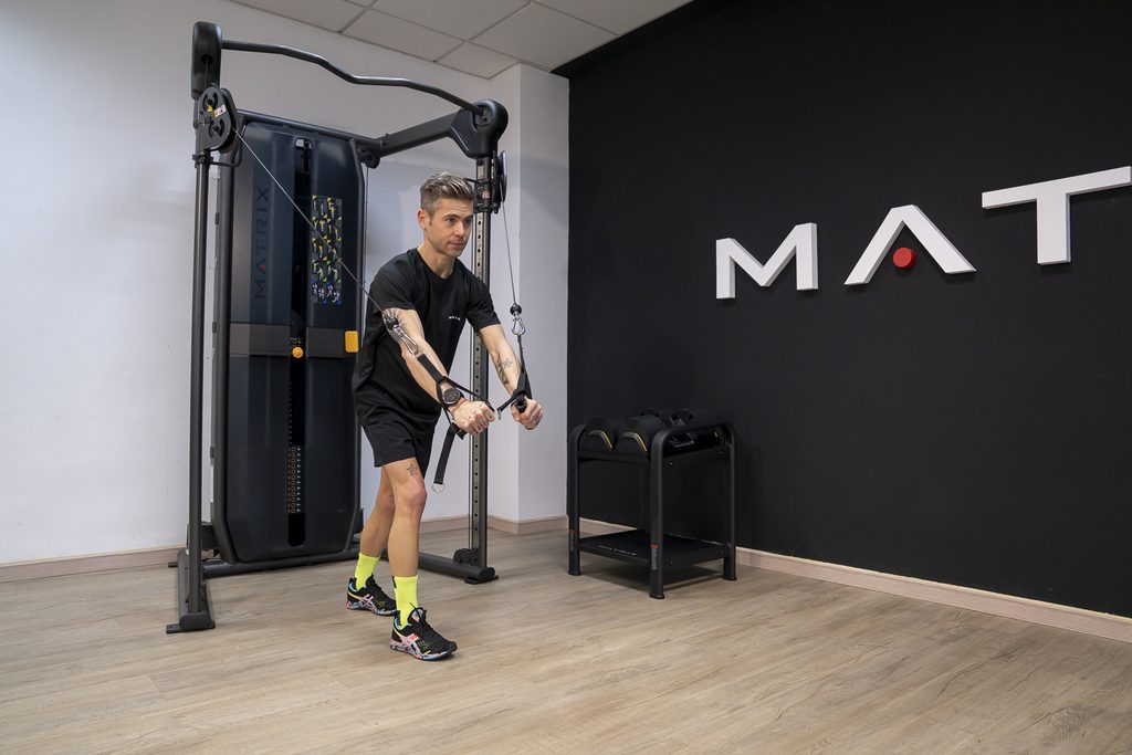 Alvaro Batista e l'allenamento di forza con Matrix
